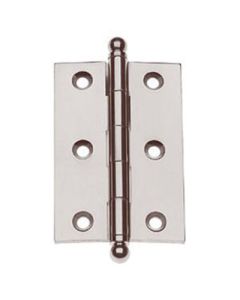 Von Morris 60-3025-613 Brass Cabinet Hinge, 3 in H x 2-1/2 in W, Mortise Mount, Dark Oxidized Satin Bronze/Oil-Rubbed