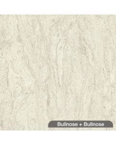 Wilsonart Wetwall W7027 Tahiti Sands | 22 Antique Finish | Bullnose + Bullnose Edges, 0.43" Panel | 48"W x 96"H