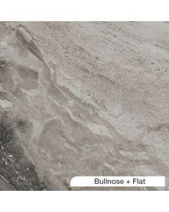 Wilsonart Wetwall W7041 Arezzo | 55 Glaze Finish | Bullnose + Flat Edges, 0.43" Panel | 36"W x 96"H