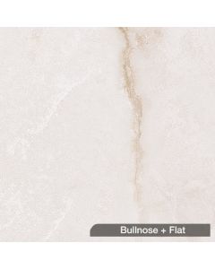 Wilsonart Wetwall W7057 Tuscany Marble | 22 Antique Finish | Bullnose + Flat Edges, 0.43" Panel | 60"W x 96"H