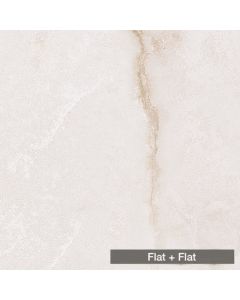 Wilsonart Wetwall W7057 Tuscany Marble | 22 Antique Finish | Flat + Flat Edges, 0.43" Panel | 60"W x 96"H