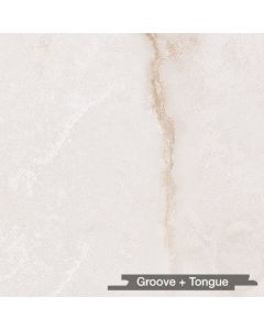 Wilsonart Wetwall W7057 Tuscany Marble | 22 Antique Finish | Groove + Tongue Edges, 0.43" Panel | 36"W x 96"H
