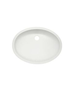 Wilsonart AV1813 ADA Oval Vanity Sink | 21" L x 15-9/16" W | Designer White