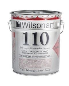 Wilsonart LW110-55 Flammable Adhesive Solvent, 55 gal Drum, Liquid Form, Clear