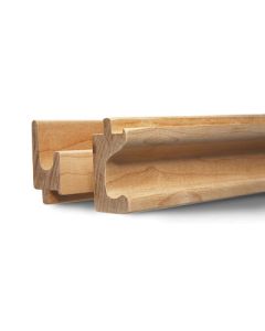 Woodfold Oak C-Profile Finger-Pull Molding